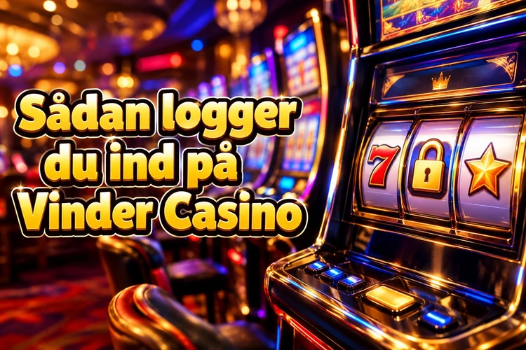 Sådan logger du ind på Vinder Casino